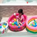 Indoor Outdoor Paddling Reusable Inflatable Swimming Pool Round Double Layer Toddlers Swimming Pool Thickened Portable Little Pump Dinosaur Pool Party Round. 