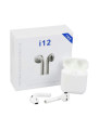 I12 Tws True Wireless Touch Control Bluetooth 5.0 Earphones (Android/Ios). 