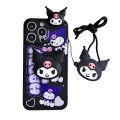 Phone Case Realme Narzo 30A 50 4G 50 5G 50A 50A Prime 50i 60x N55 Realme Note 50 Casing With Lanyard Strap Cartoon Kuromi Silicone Shockproof Phone Cover. 