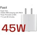 Nothing Phone 45W Type C Fast Charger Adapter for Phone 3a Pro/3a/2a Plus/2A/2/CMF Phone 1/Buds/Ear Stick. 