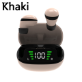 Sutuiying Mini sleep wireless headset 5.3 chip smart digital display with Profesional microphone HD call super subwoofer for Android IOS phones. 