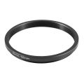 Camera 52mm Lens to 58mm Accessory Step Up Adapter Ring with 55mm-52mm 55mm to 52mm Black Ring Adapter. 