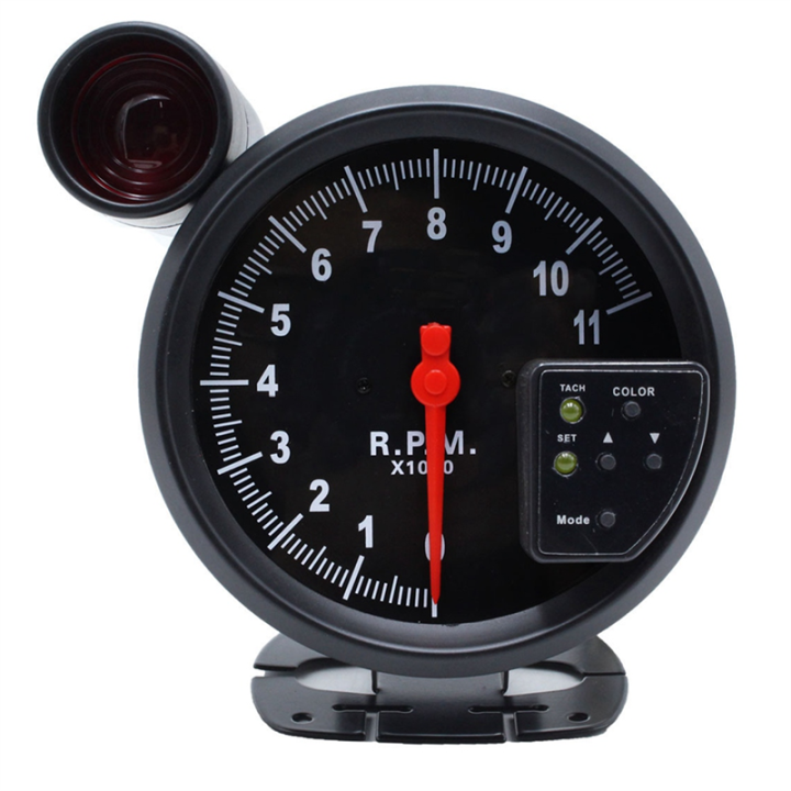 OYPFXMI Motorcycle Car 5 Inch RPM 0-11000 Variable Color Digital ...