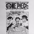 Mix One Piece Manga Poster (6pc) Black And White Poster. 