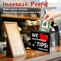 Acrylic Tip Jars for Bartender Tip Box Suggestion Box with Slot and Lock Money Jar Donation Box Lock Box. 