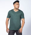BHU Mens' Staple V-Neck Cotton T-shirt. 