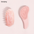 Sutuiying Mini Marble Shaped egg comb and Air Cushion Comb Sets Brush Scalp 2025 Massage Combs Wet Dry Puffy Smooth Detangling Hair Tools. 