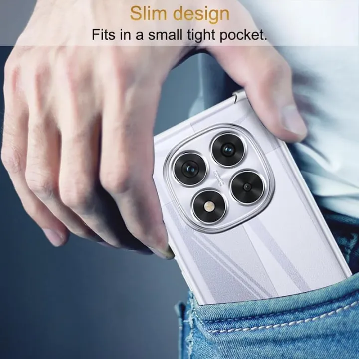 Bumper%20Case%20Clear%20Flexible%20Back%20Cover%20for%20Redmi%20Note%2014%20Pro%205G%20-%20Transparent%20-%20Image%203