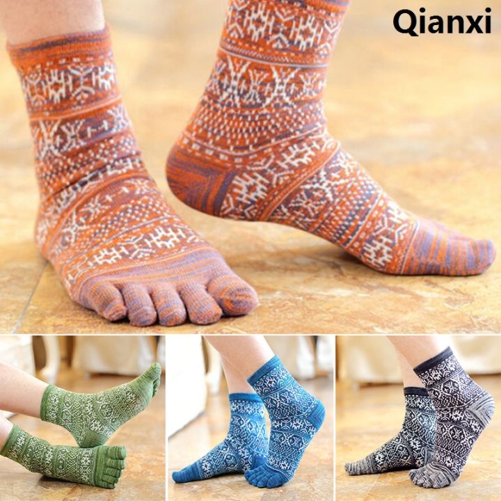 QianxiHigh%20Quality%202025%20New%20Fugar%20socks%20toe%20socks%20new%20men's%20and%20women's%20cotton%20sports%20five%20finger%20socks%20-%20Image%202