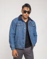 LOGO Men's Denim Jacket. 