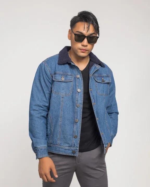 LOGO%20Men's%20Denim%20Jacket%20-%20Image%202