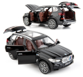 1:28 BMW X5 SUV Simulation Diecast Metal Alloy Model Car Sound Light Pull Back Collection Toy. 