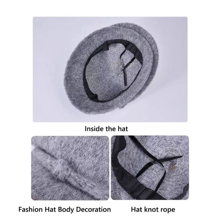 Fashion%20Multicolor%20Knitting%20Beret%20Korean%20Style%20Versatile%20Octagonal%20Painter's%20Hat%20Adjustable%20Head%20Circumference%20Leisure%20Beanie%20Cap%20Autumn%20Winter%20-%20Image%203