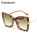Difutagui High Quality [ New ] Butterfly Shape T Word Sunglasses Large Bargain price Frame Sun-Proof Sunglasses Female Street Shot Glasses. 