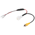 4 Pin Car Reverse Camera Retention Wiring Harness Cable Plug Adapter Connector Fit for. 