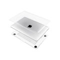 COTECi Crystal Clear Hard Shell Case for MacBook Air 13.6 M2 A2681 2022 Macbook Air M2 Case. 