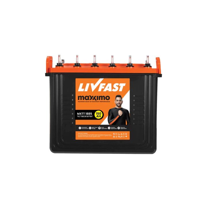 Livfast 150 Ah Tubular Battery- MXTT 1885