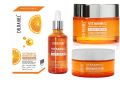 Dr. Rashel Vitamin C 3 in 1 Anti-Ageing Skin Care Combo (face serum, day cream, night cream). 
