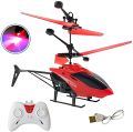 2 in 1 Remote Control and Sensor Helicopter with USB For Kids. 