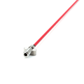 1 Piece Adjustment Two-Course Type Steel Truss Rod Red Metal 460mm for Electric Guitar Parts. 