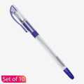 Blue Color Cello Techno Tip Ball Pen Pack Of 10. 