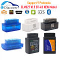 2025 New ELM327 V1.5 super mini OBD2 Diagnostic Interface Bluetooth 4.0 for IOS/Android ELM 327 Code Reader Tool Support multi-brand car. 