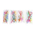 Children's Curly Party Straws, Crazy Party Straw Curling Novel Straws, for Party Bag Fillings, 72 Pieces. 