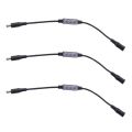 ARELENE 3X Mini Remote Controller 12A 12V-24V Dimmer for LED Tape Strips Monochrome Controller. 
