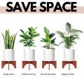 Plant Stand | Wood Flower Pot Holder | Indoor/Outdoor Flower Potted Holder Rack for Tall Plant- Brown. 