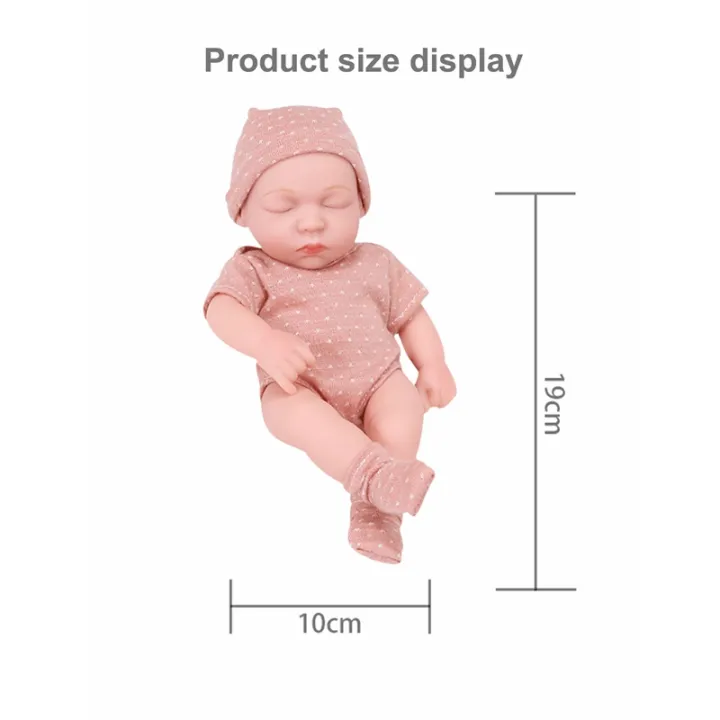 7Inch%20Lifelike%20Mini%20Reborn%20Dolls%20Cute%20Realistic%20Baby%20Dolls%20Newborn%20Dolls%20Toy%20Figure%20Kids%20Girl%20Gift%20Doll%20for%20Girls%20Toys%20for%20Girls%20-%20Image%202