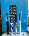 Anime Manga Fountain Pen For Smooth Writing with blue ink bullet (2 pc & 12 pcs). 