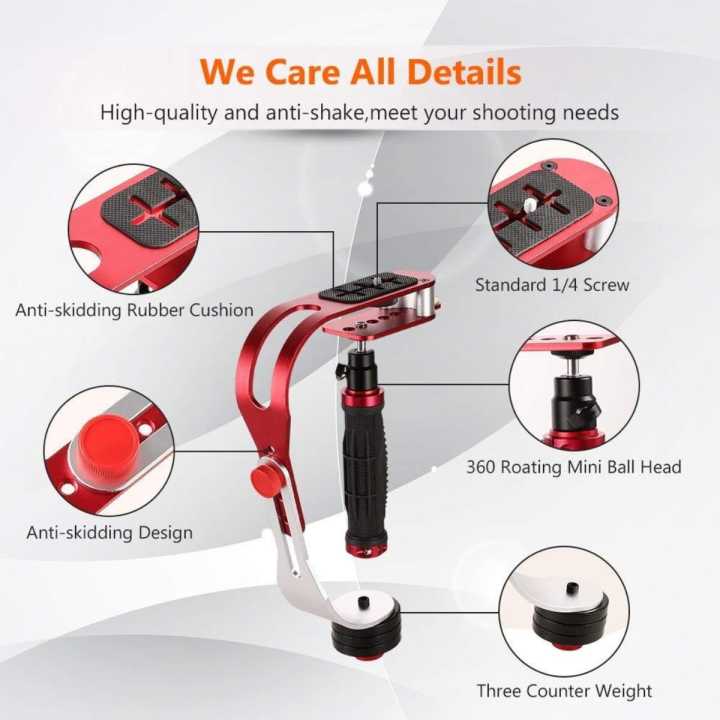 Pro%20Handheld%20Stabilizer%20Video%20Camera%20Stabilizer%20Steady%20For%20Gopro%20Smartphone/Canon/Nikon/Dslr%20-%20Image%203