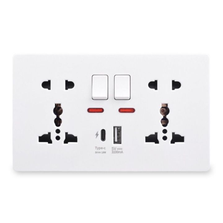 Universal%2018W%20USB%20Port%20Charge%20interface%20Power%20Socket%20Dual%20Socket%20Wall%20Outlet%20Switch%20control%20-%20Image%209