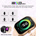 Armor Arc Smart Watch 1.96" Arc AMOLED Display, Bluetooth Calling, Always-On Display, 1 ATM Water Resistant, Wireless Charging - Free Extra Strap. 
