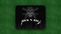 Rock ’n’ Roll Skull Graphic Mouse Pad. 