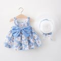 Summer Girl Baby Girl Bow Strap Daisy Dress Beach Dress Tank Top Dress Princess Dress Party Dress Cute. 
