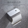 Stainless Steel Rust Free Toilet and Kitchen Paper Holder Waterproof with Mobile Holder Exquisite Design. 