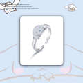 Cute Girl Sanrio Cinnamoroll Tail Ring Adjustable Couple Best Friend Gift. 