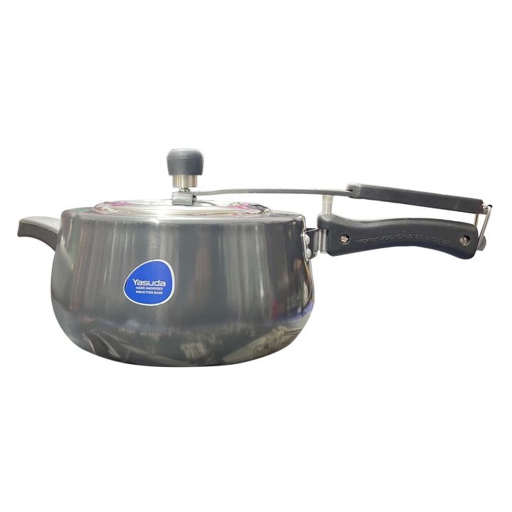YASUDA 5 Liter Induction Based Hard Anodized Pressure Cooker