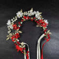 Er Xun Bride Hair Small Daisy Korean Style Inlaid Dia Hairband Handmade Flower Headband Wedding Dress Accessories. 