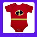 The Incredibles Baby Onesie Cotton Frogsuit Superhero 1st Birthday Outfit Baby Onesies PH 7CSV. 