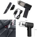 Rechargeable 2In1 Vacuum Cleaner Dust Collection Lighting Wireless Car Vacuum With Led Light. 