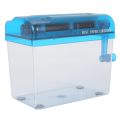 Mini Blue Shredder Crusher Destroyer Paper Documents Cutting Machine. 