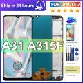 Clearance sale 6.4| AMOLED For Samsung A31 LCD Display Touch Screen Digitizer Assembly Replacement For Samsung A31 A315 A315F LCD. 