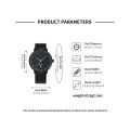 TOMI New Men's Watch Fashion Casual Men's and Women's Ultra Thin Watch Minimalist Men's Business Leather Quartz Watch Clock Gift. 