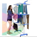 Heavy Duty Stainless Steel Double Pole Foldable Cloth Dryer/Clothes Drying Stand. 