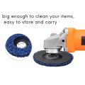 Kqueebee 6 Pcs Paint Stripping Disc Wheel Rust Stripper Strip Discs for 100mm Angle Grinder for Wood Metal Fiberglass Products. 
