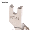 Wenefang 1pc Industrial Sewing Presser Foot Lockstitch Plastic Plate Presser 2025 Foot MT-18 Special Wear-resistant Plastic Plate Presser Foot. 