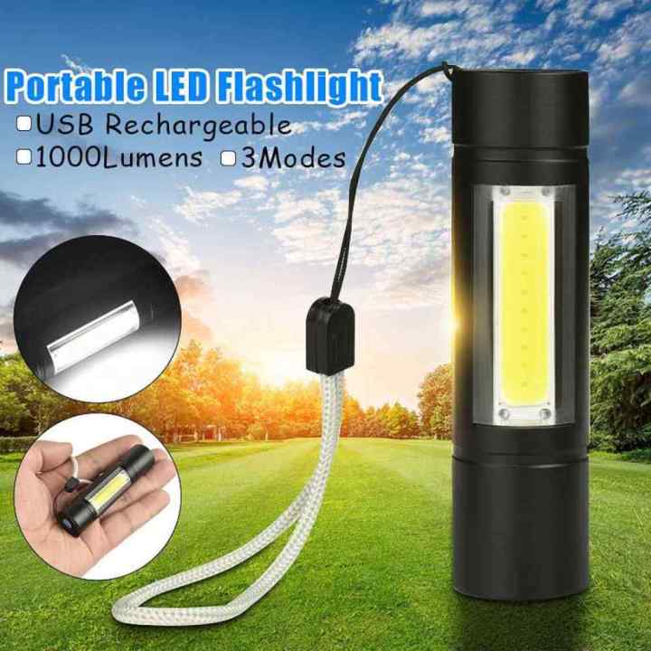 USB%20Charging%20Portable%20XPE%20+%20COB%20LED%20Flashlight%20Lamp%20Strong%20Torch%20Light%20with%20Built-in%20Battery%20Outdoor%20-%20Image%203
