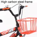 Children Bike Boys/Girls/Toddler Bicycle Adjustable Height Kid Bicycle with Detachable Basket for 2-7 Years Old. 